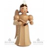 Angel with Long Pleated Robe Singer, 20 cm