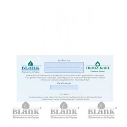 BLANK Voucher 20€