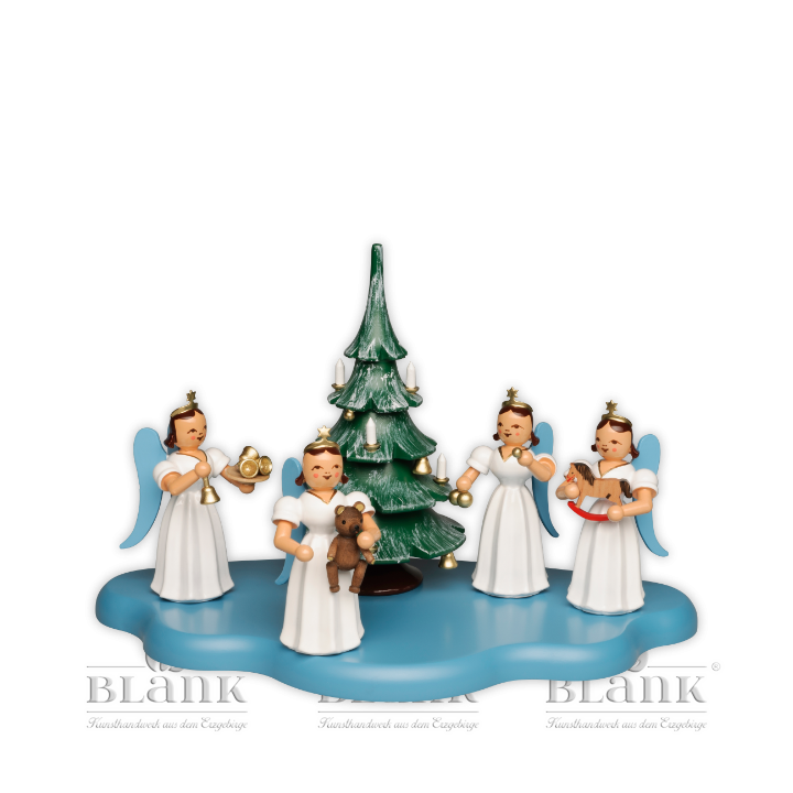 Dekorationsbeispiel Figurengruppe "Weihnachtstraum"