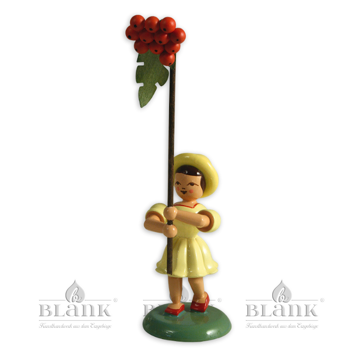BKF 030 Blumenkind mit Vogelbeere, farbig