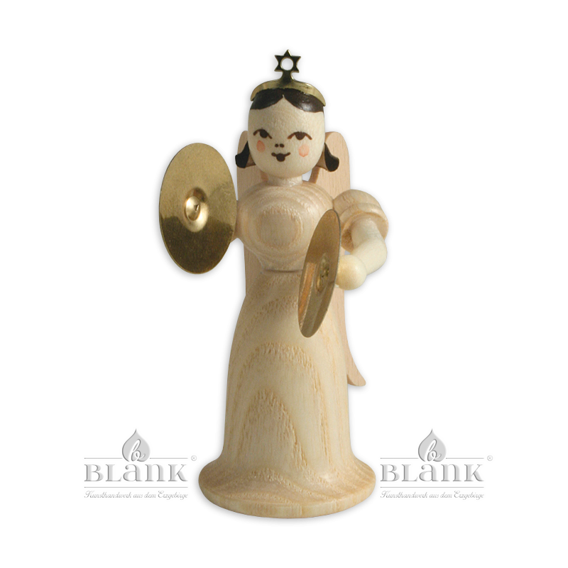 Angel with Long Robe and Cymbals