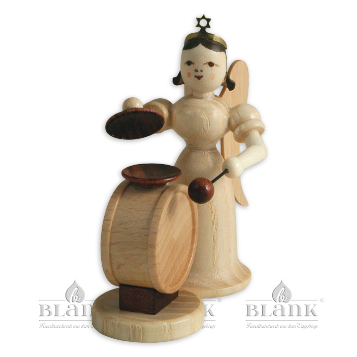 Angel with Long Robe and Cymbal-Timpani