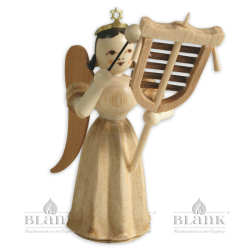 Angel with Long Pleated Robe and Turkish Crescent