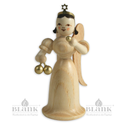 EL-M 006 Angel with Long Robe and Christmas Ornaments