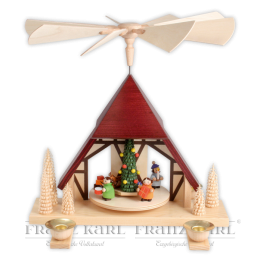 2220 Pyramide "Kinderweihnacht" - 26 cm