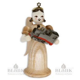 EL-M 011 Angel with Long Robe and Model Train