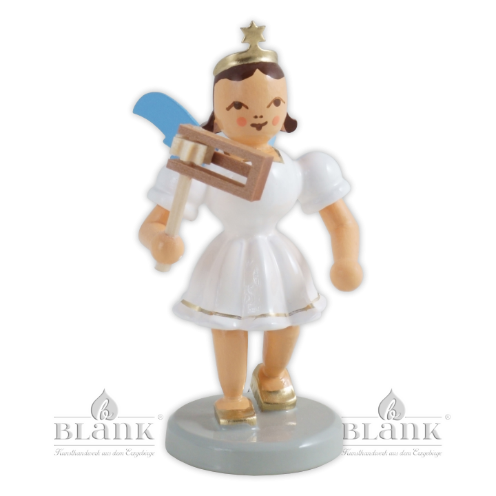 EKF 083 Angel with Short Pleated Skirt and Ratchet, coloured