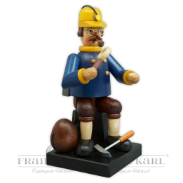 1735-0 Incense smoker "Stone Collector Hart" without Minerals