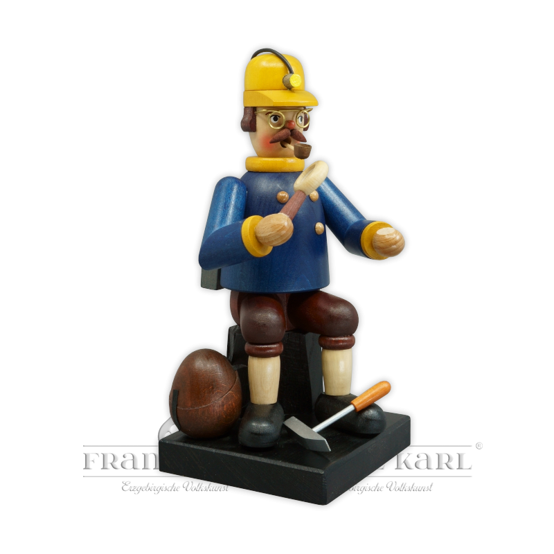 1735-0 Incense smoker "Stone Collector Hart" without Minerals