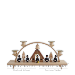 4004 Candle Arch "Carolers with Church", front side