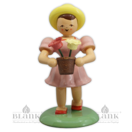 BMF 025 Girl with Flower Pot, coloured