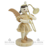 EK 004 Angel with Short Pleated Skirt and Slide Trombone