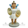 EKF 003 Angel with Short Pleated Skirt and Cymbals, coloured