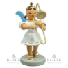 EKF 004 Angel with Short Pleated Skirt and Slide Trombone, coloured