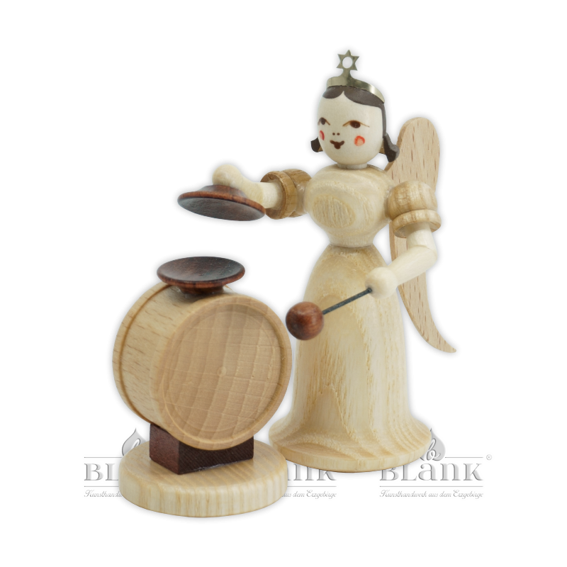 EL 072 Angel with Long Robe and Cymbal-Timpani