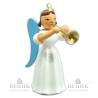 ELF 018 Angel with Long Pleated Robe and Trombone, coloured