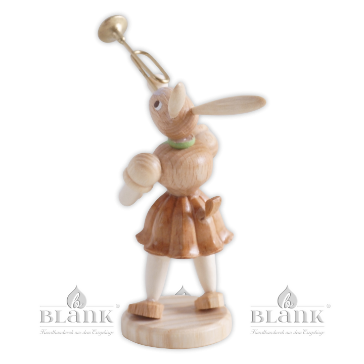 OH 017 Easter Bunny with Trumpet