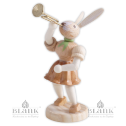 OH 017 Easter Bunny with Trumpet