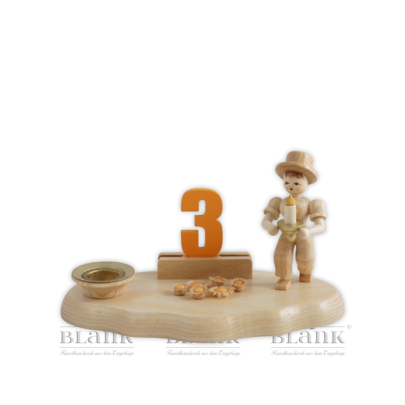 WO 004-3 Boy Congratulator with Set of Numbers 1-9
