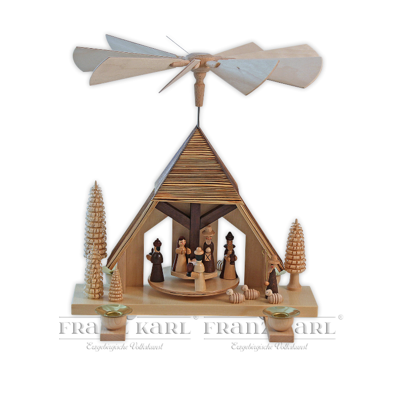 2210 Pyramid "Nativity", burnished