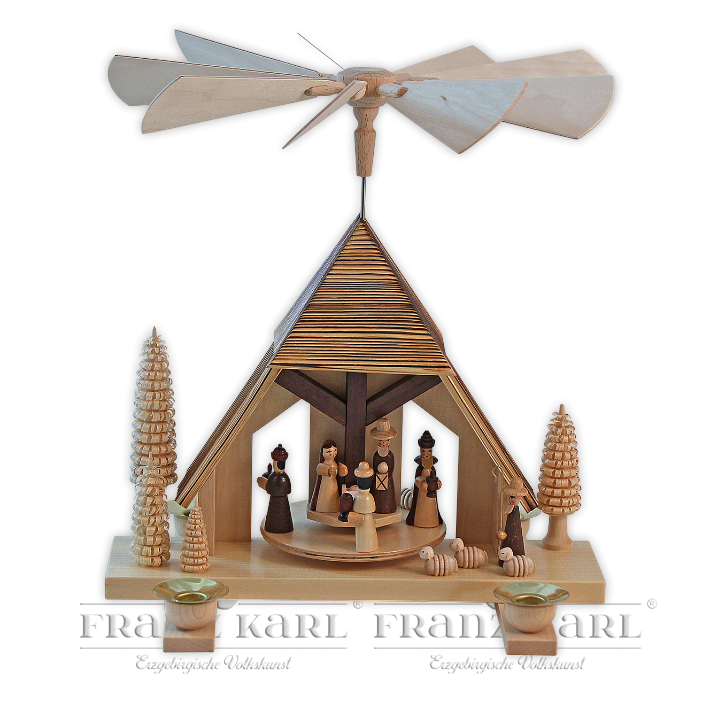 2210 Pyramide "Christi Geburt", gesandelt