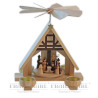 2400T Pyramide "Christi-Geburt" mit Teelichthaltern
