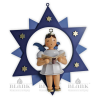 ESFM 019 Angel in a Star Singer, 30 cm, coloured