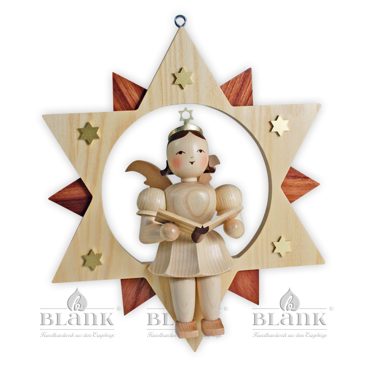ESM 019 Angel in a Star Singer, 30 cm