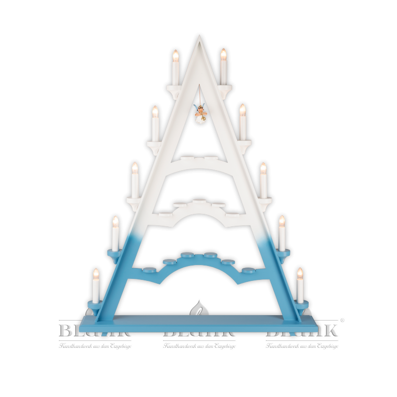 LEF 060 Pointed candle arch, coloured