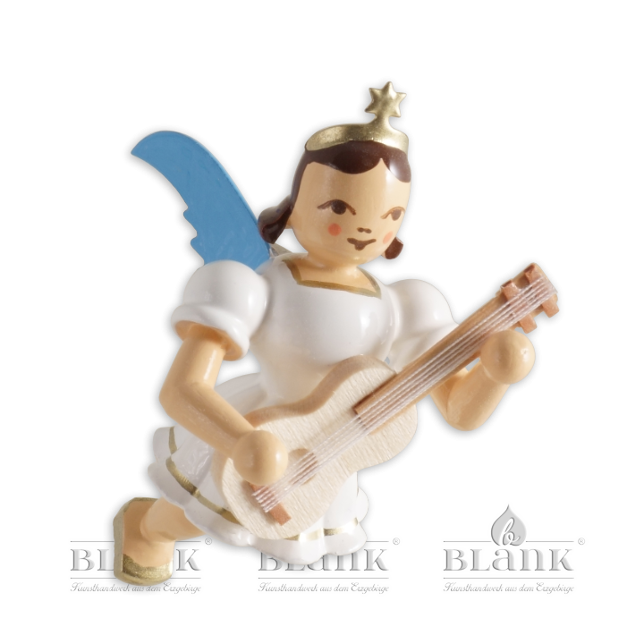 SEF 005 Schwebeengel mit Gitarre, farbig