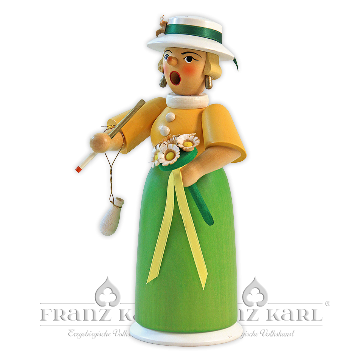 Rauchfrau "Lady mit Blumen" - 18 cm