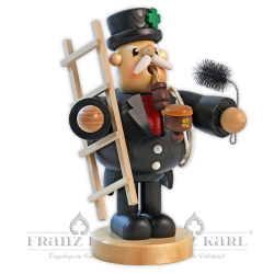 Pipe smoker "Chimney Sweeper" - 19 cm (7.5 inches)