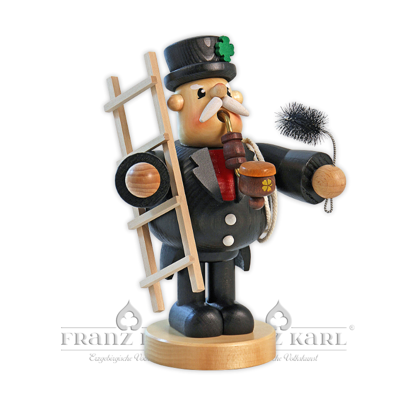 Pipe smoker "Chimney Sweeper" - 19 cm (7.5 inches)