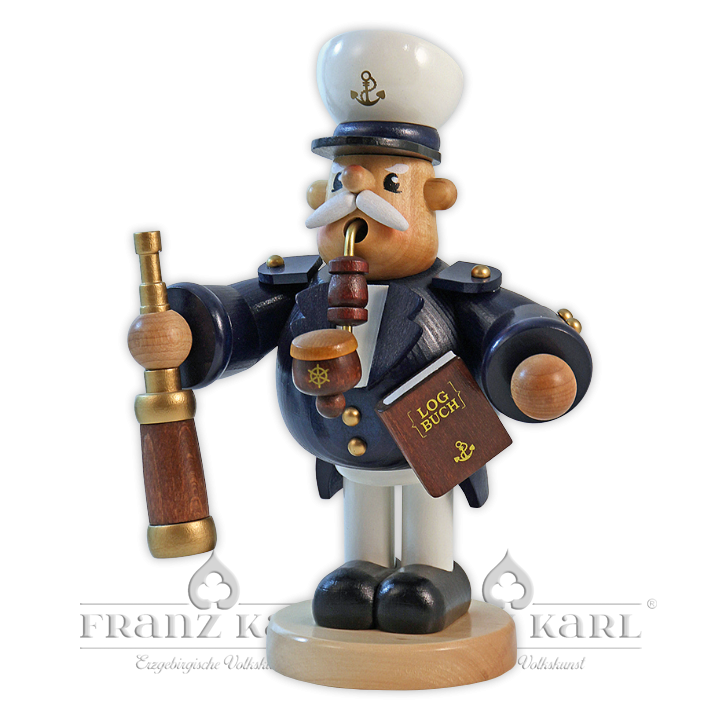 Pipe smoker "Captain" - 19 cm (7.5 inches)