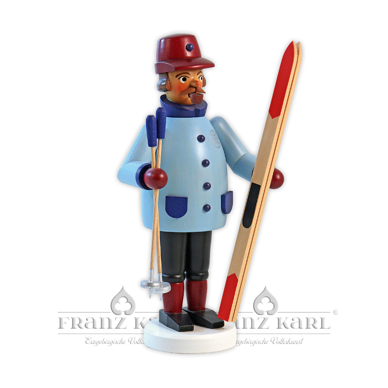 Incense smoker "Skier" - 22 cm (8.7 inches)