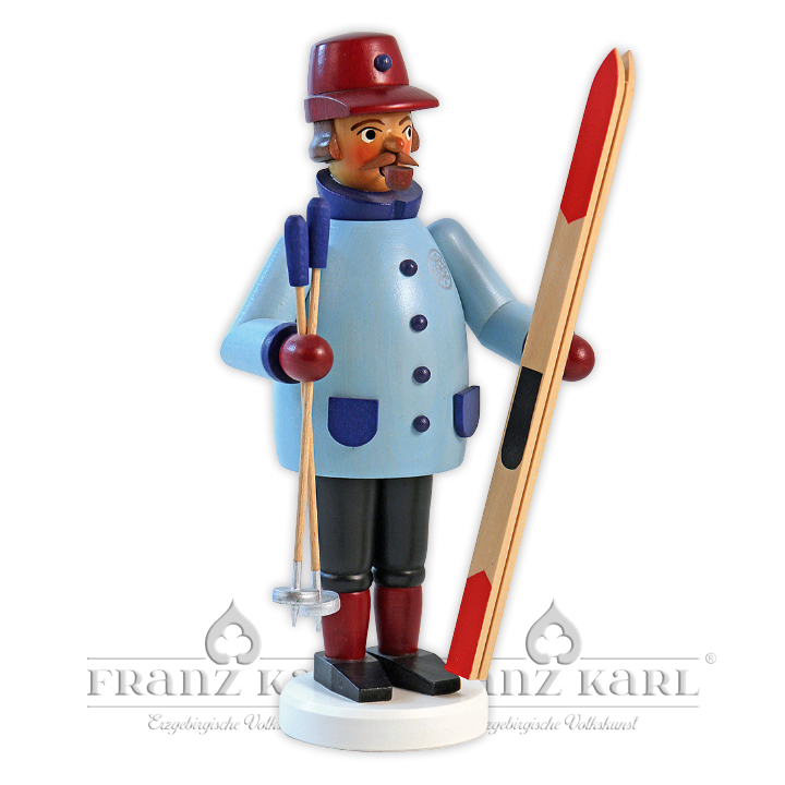 Incense smoker "Skier" - 22 cm (8.7 inches)