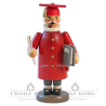 Incense smoker "Scholar", red - 20 cm (7.9 inches)
