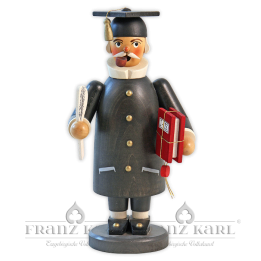 Incense smoker "Scholar", black - 20 cm (7.9 inches)