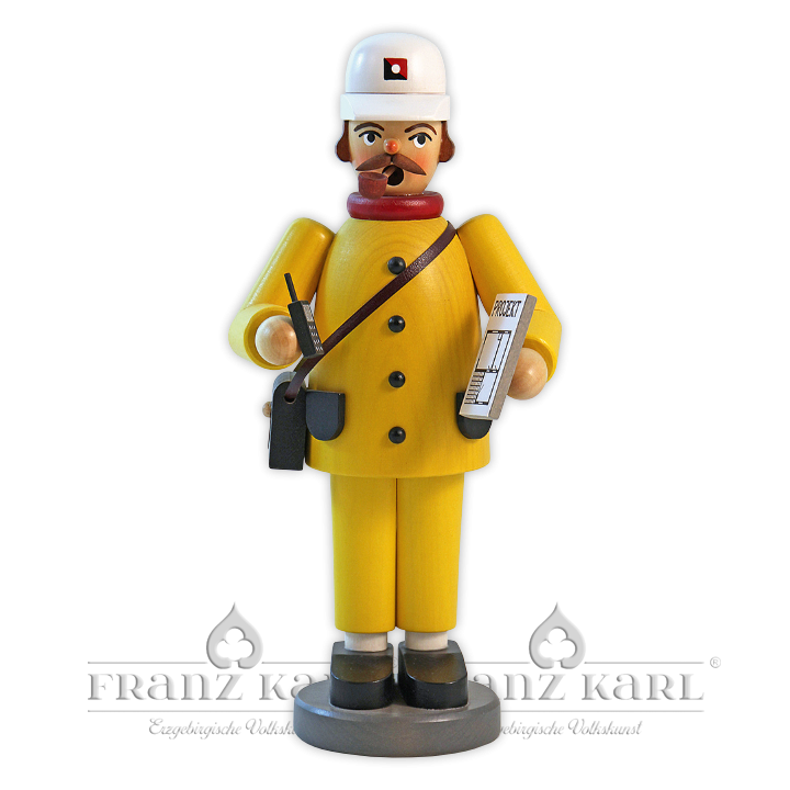 Räuchermann "Bauleiter"
