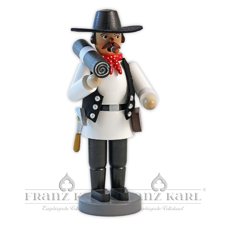 Incense smoker "Roofer" - 23 cm (9.1 inches)