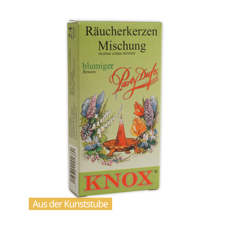 Knox Räucherkerzen, Blumiger Partyduft