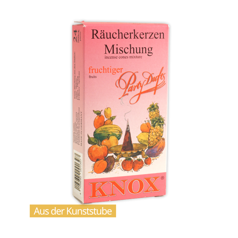 Knox Räucherkerzen, Fruchtiger Partyduft