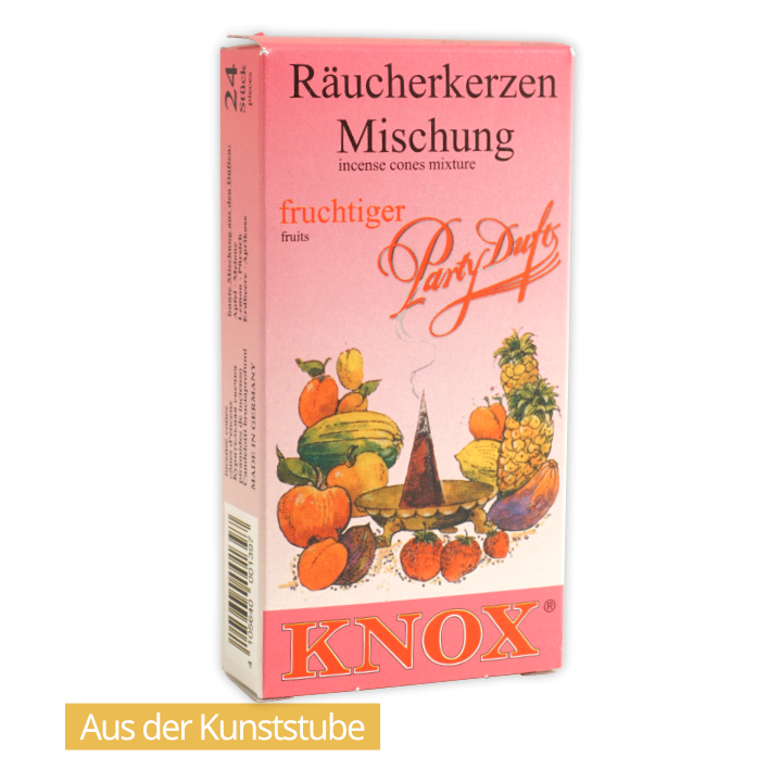 Knox Räucherkerzen, Fruchtiger Partyduft