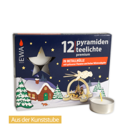 Pyramidenteelichte Premium (metall)