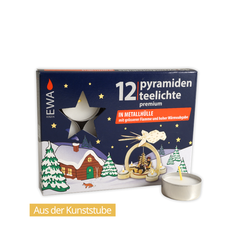 Tea Lights for Pyramids Premium (metal)