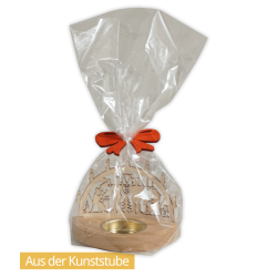 Schmidt Tealight Holder, Erzgebirge Light Arch