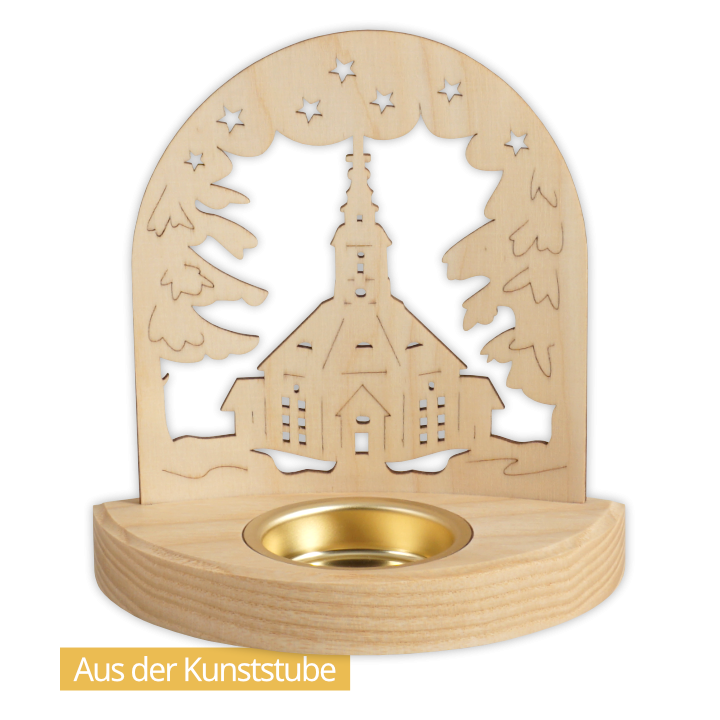 Schmidt Tealight Holder, Seiffen