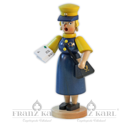 1175 Rauchfrau "Postfrau", farbig