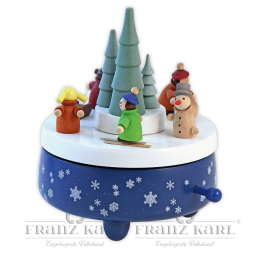 4502 Spieldose Winterlandschaft