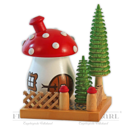 1425 Rauchpilz mit Garten, farbig